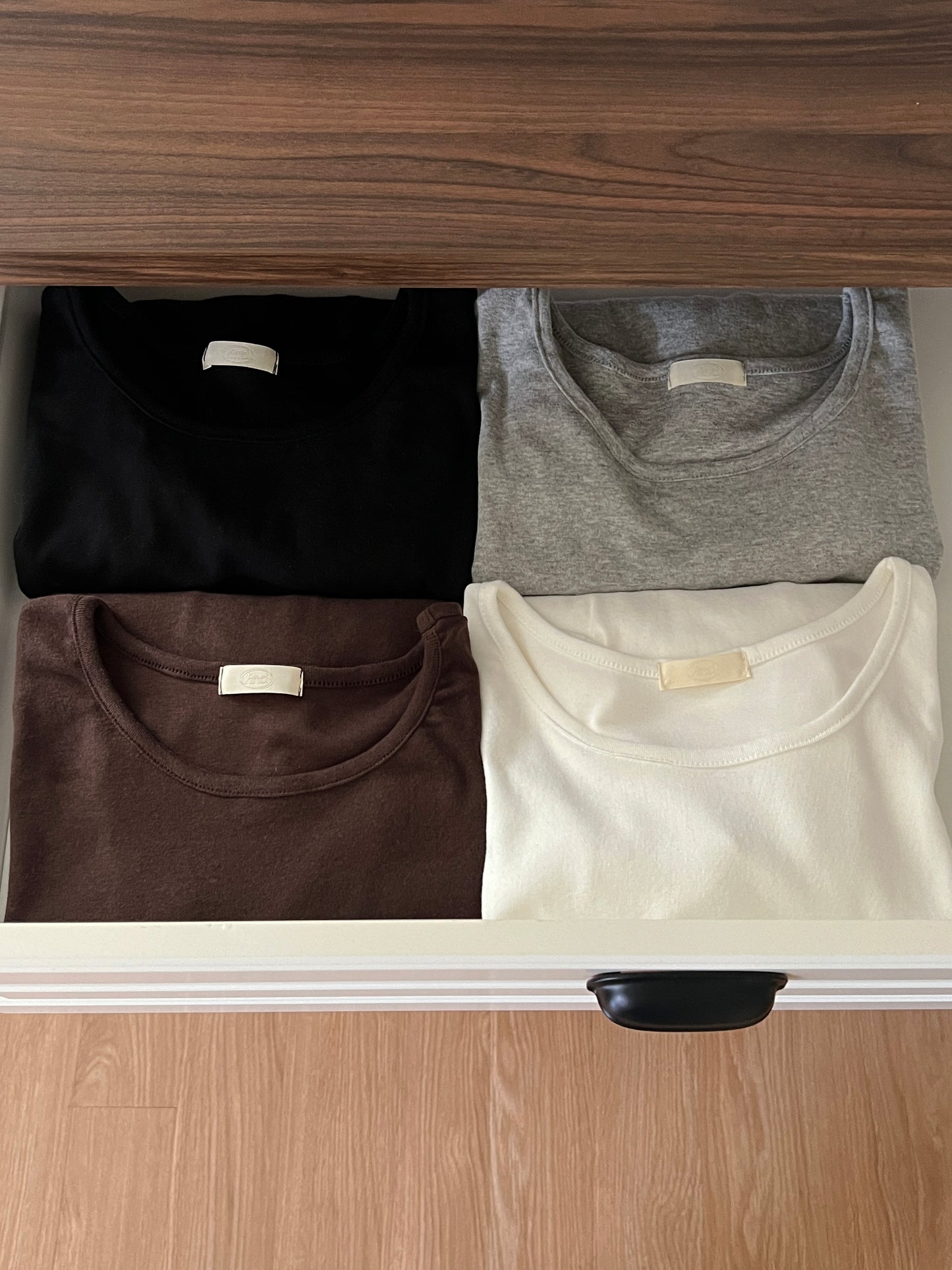 Fleece Modal Long Sleeve T-Shirt