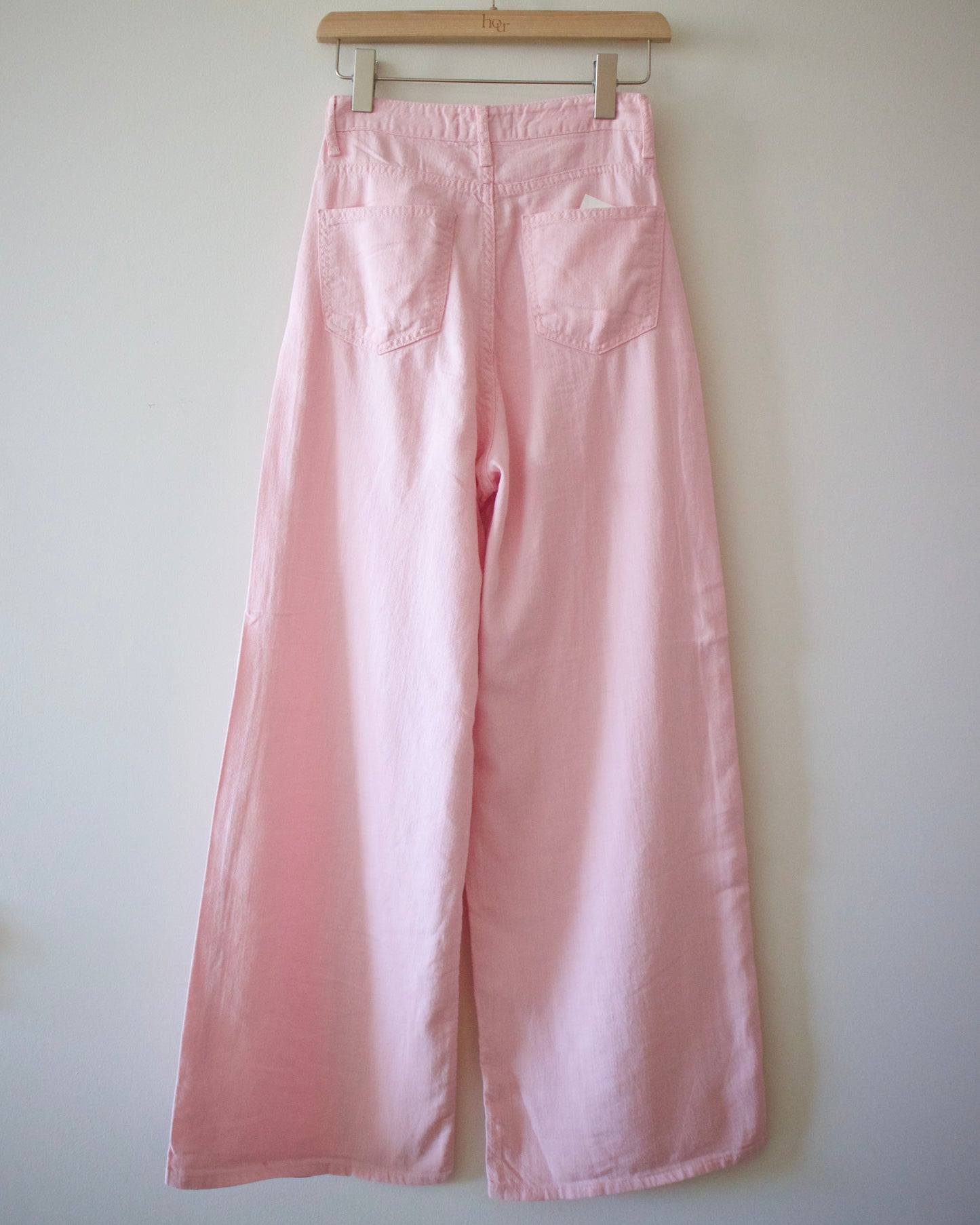 Linen Slim Wide Pants