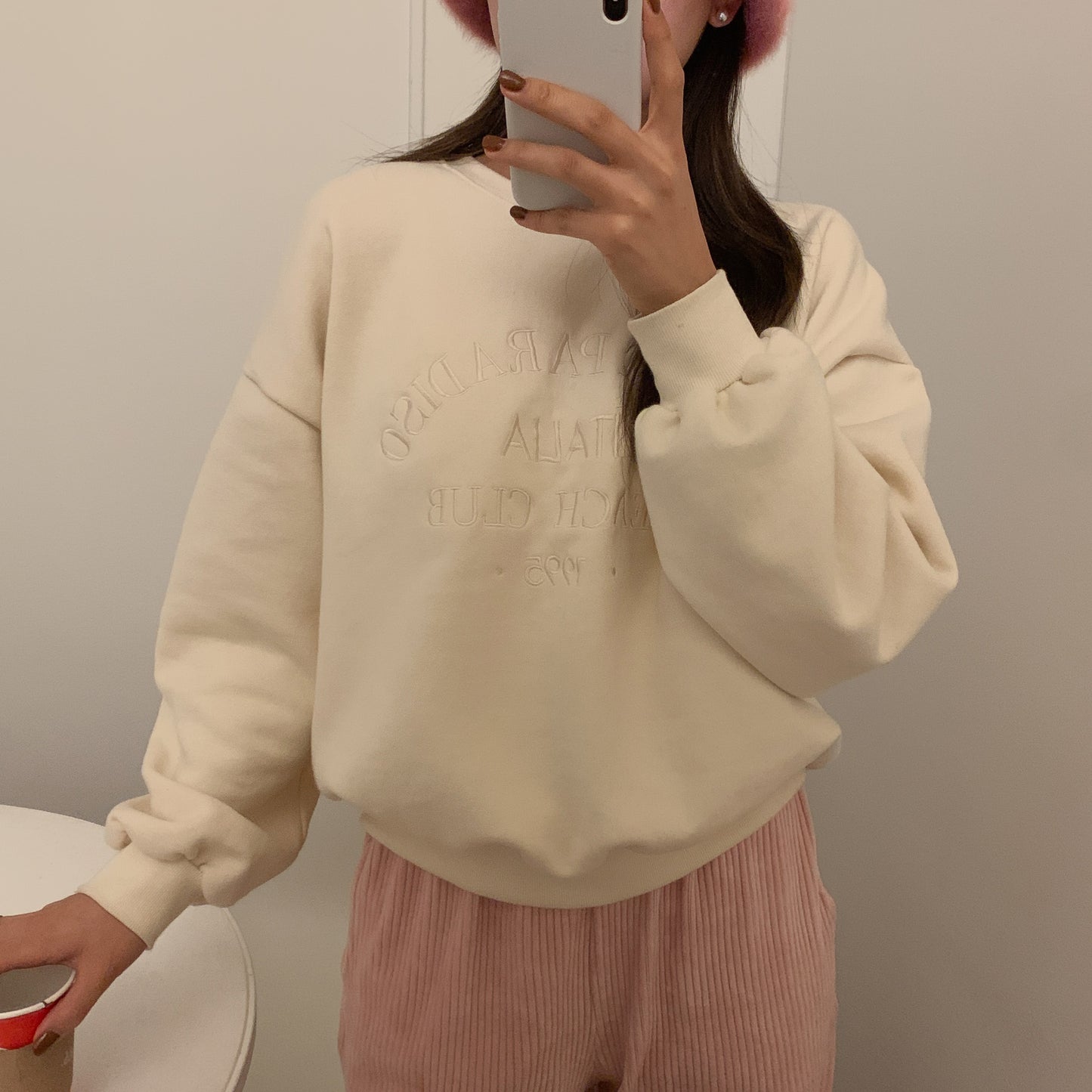 (Fleece-lined) Saint Sweatshirt