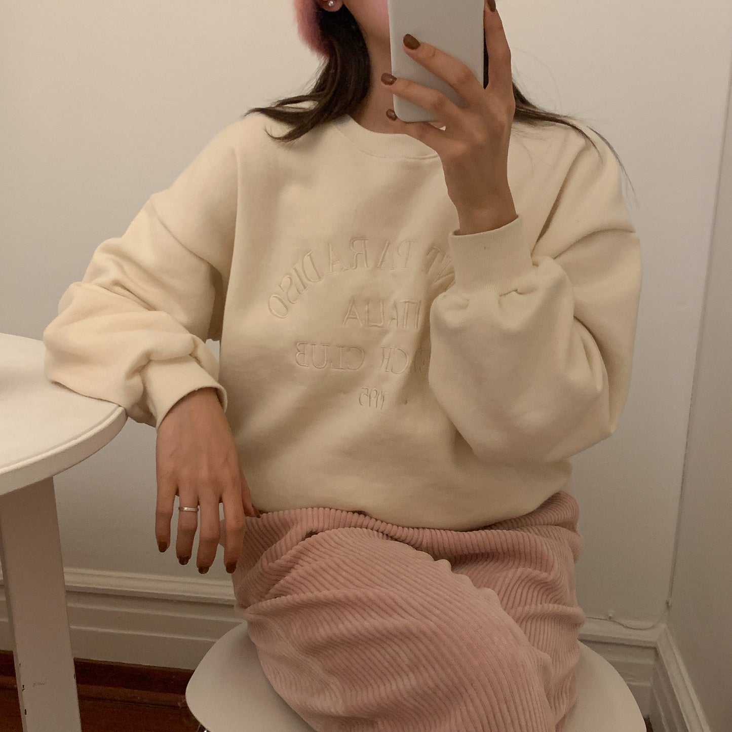 (Fleece-lined) Saint Sweatshirt