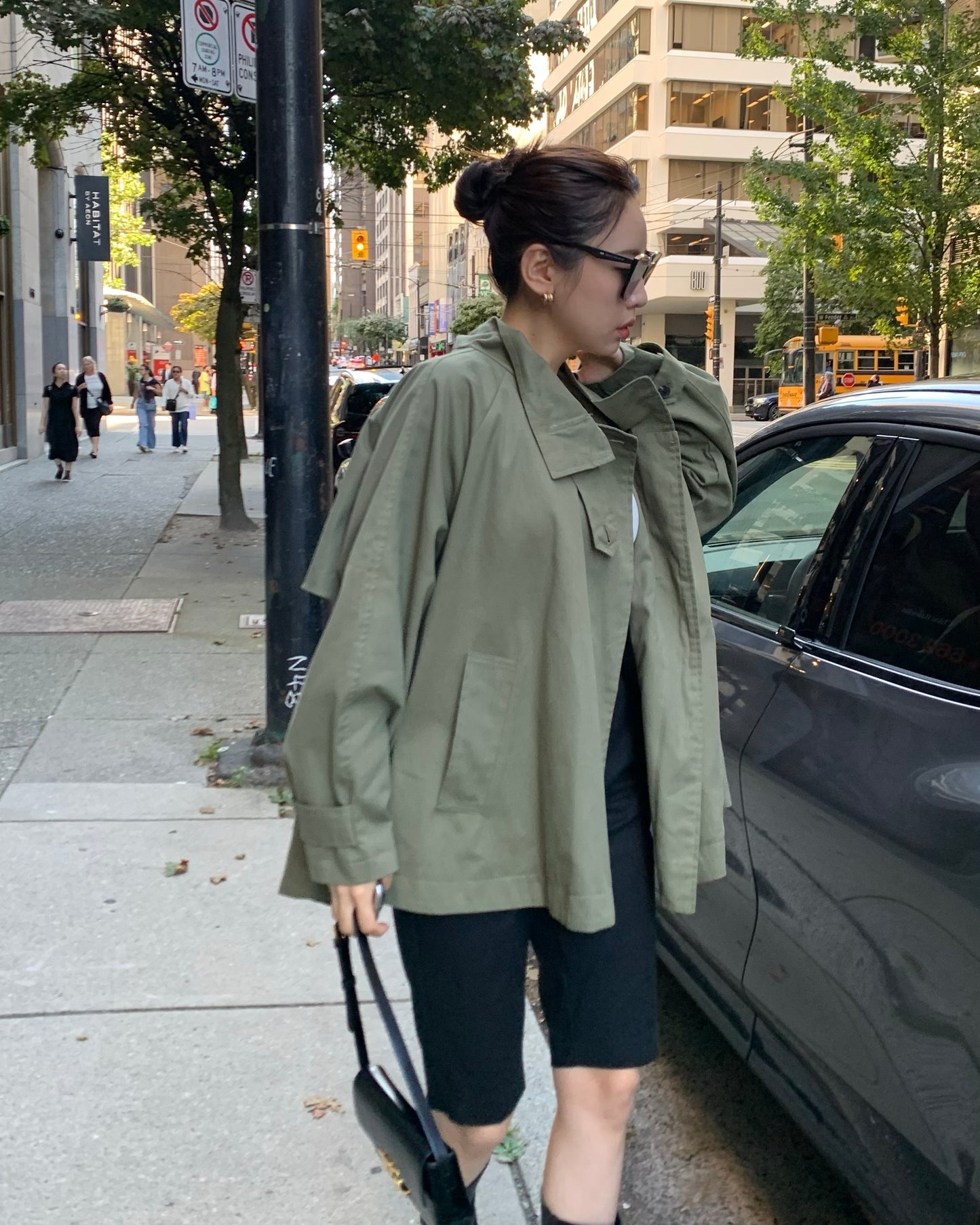 Half Trench Safari Jacket