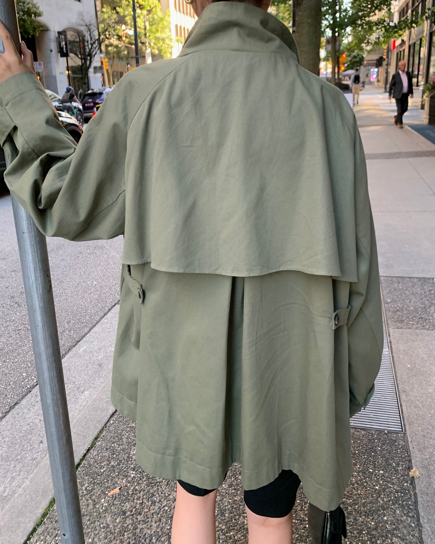 Half Trench Safari Jacket