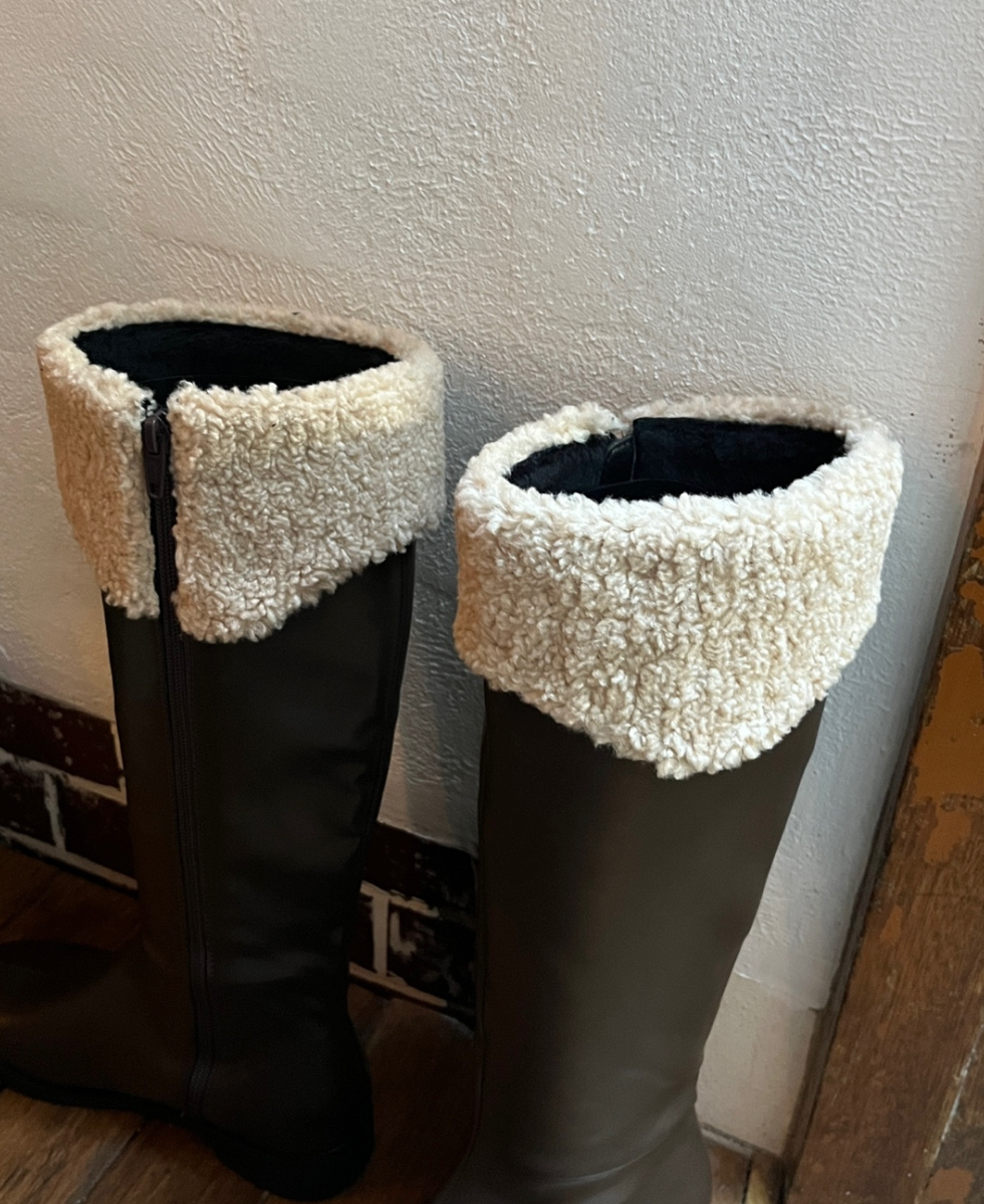 Fleece-lined Long Boots