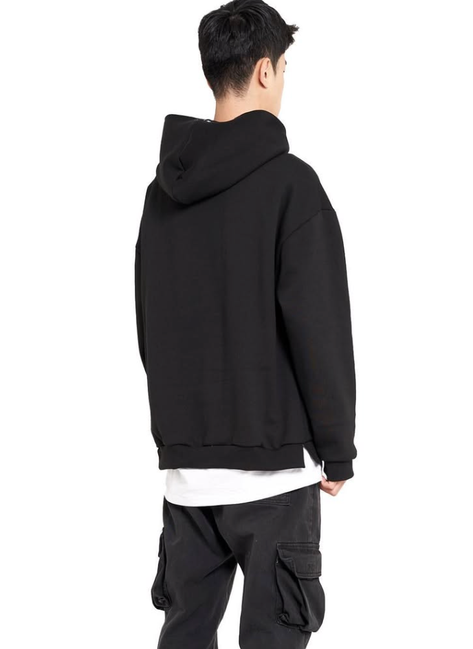 (JAEYOMIDA) 기모 Fleece-lined Unisex Hoodie